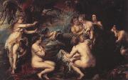 Peter Paul Rubens Diana and Callisto (mk01) Norge oil painting reproduction